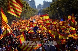 Hơn 70% người dân Catalonia phản đối ly khai khỏi Tây Ban Nha
